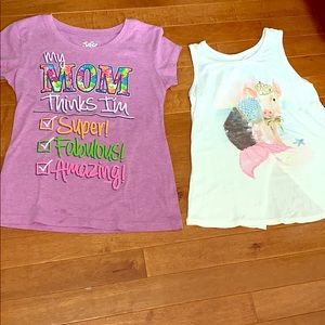 2 Justices shot sleeve shirts